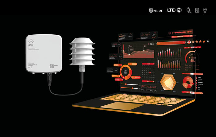 HQ Wetterstation mit mySentinum Dashboard und GAIA NB-IoT, LTE-CAT-M1 HQ Wetterstation image