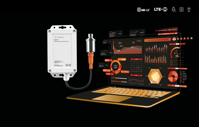 Drucküberwachung mit mySentinum Dashboard und Helios Drucksensor NB-IoT, LTE-CAT-M1 mit Webapp image